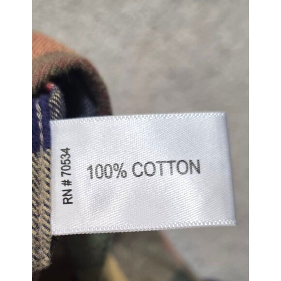 Orvis Plaid Long Sleeve Flannel Button Down Shirt Men's XL Colorful Soft - Picture 5 of 6